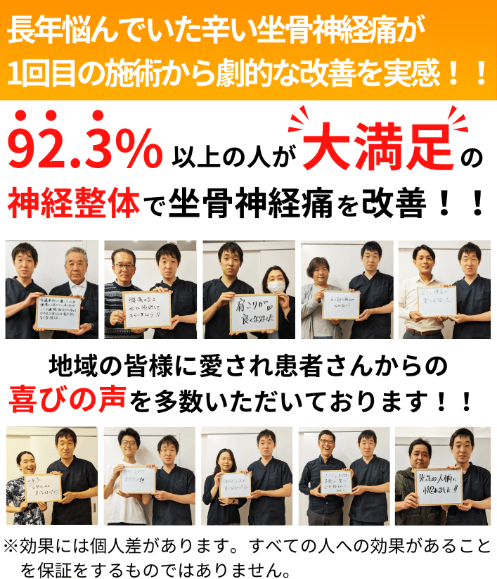患者さんたちとのツーショット写真